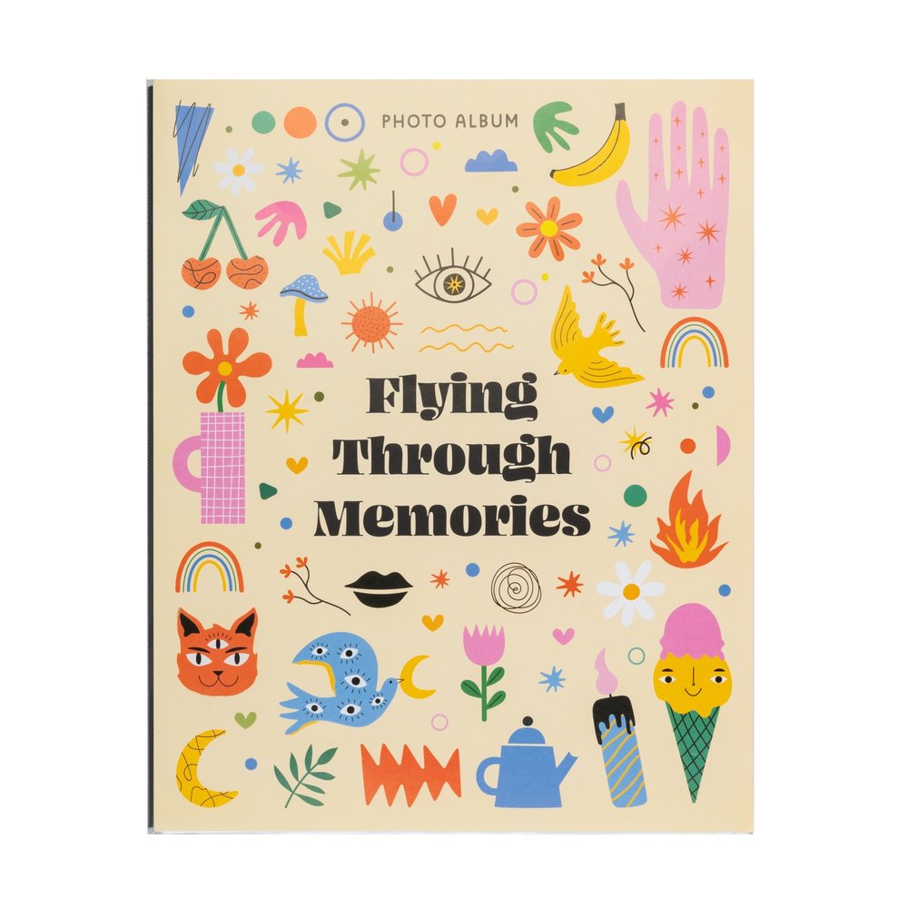 Grupo Erik - Flying Memories 96 Pockets 13X20Cm Soft Photo album - Multicolore